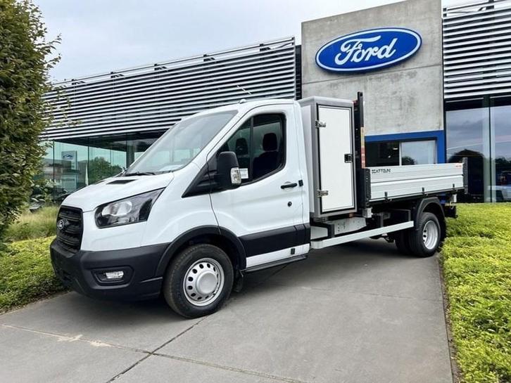 Ford Transit 3-ZIJDIGE KIPPER / Lengte 3 / 165 PK / INSCHRI, Auto's, Ford, Transit, Airconditioning, Bluetooth, Boordcomputer