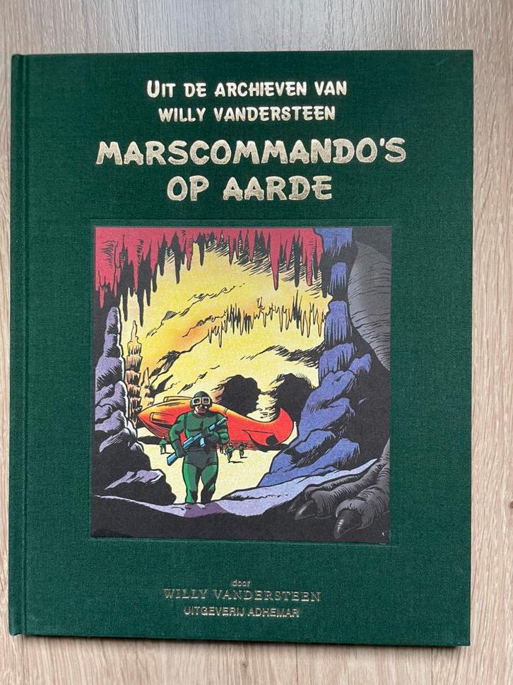 Marscommando’s op Aarde - Willy Vandersteen Auteursexemplaar, Boeken, Stripverhalen, Nieuw, Ophalen of Verzenden