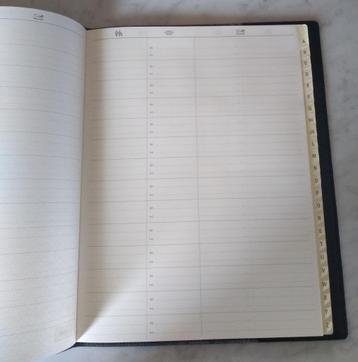 Nieuw lederen adresboek, Ophalen of Verzenden, Nieuw