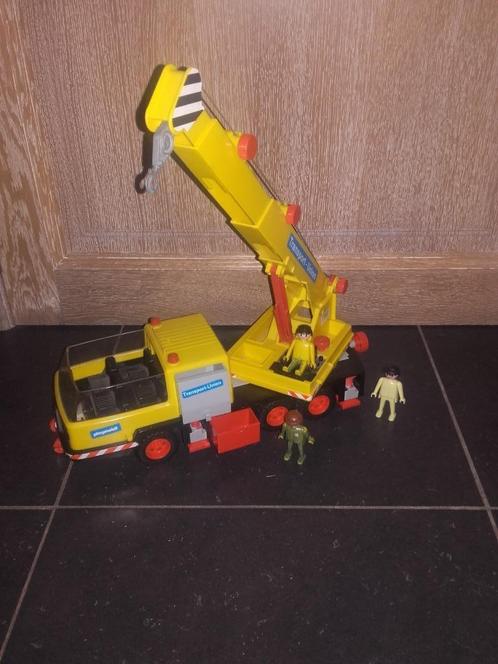 PLAYMOBIL mobiele kraan vrachtwagen, Kinderen en Baby's, Speelgoed | Playmobil, Zo goed als nieuw, Complete set, Ophalen of Verzenden