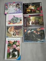 6 puzzels 500 - 1500 stuks, Enlèvement ou Envoi, 500 à 1500 pièces, Comme neuf