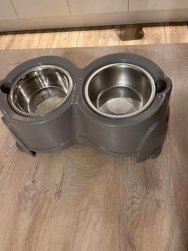 Fijner Hondenkommen voer staander, Dieren en Toebehoren, Hondenvoerbakken en Drinkbakken, Zo goed als nieuw, Ophalen of Verzenden