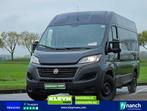 Fiat DUCATO 2.3 FULL CLIMA NAVI EUR6, Auto's, Bestelwagens en Lichte vracht, Zwart, Bedrijf, Cruise Control, Handgeschakeld