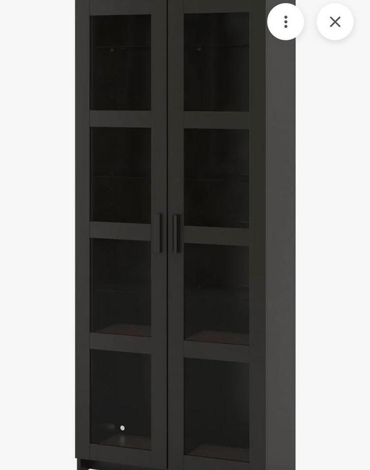 Vitrine kast Ikea brimnes, Maison & Meubles, Armoires | Vitrines, Enlèvement