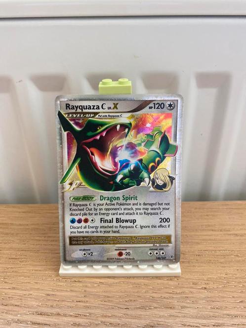 Rayquaza Lv.X 146/147 - Pokemon Kaart, Hobby en Vrije tijd, Verzamelkaartspellen | Pokémon, Nieuw, Losse kaart, Foil, Ophalen of Verzenden
