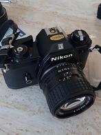 NIKON EM + 3 lenzen uit de E-serie, Ophalen of Verzenden, Zo goed als nieuw, Nikon