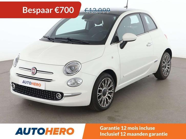 Fiat 500 1.2 Star (année de construction 2019), Autos, Fiat, Achat, ABS, Airbags, Air conditionné, Bluetooth, Ordinateur de bord