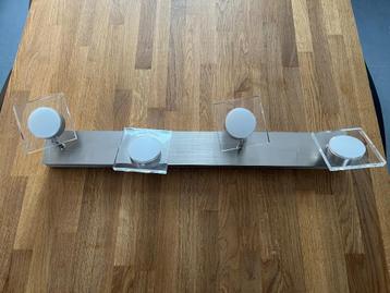 Luminaire Philips 4 spots orientables en excellent état, Enlèvement ou Envoi, Comme neuf, Métal