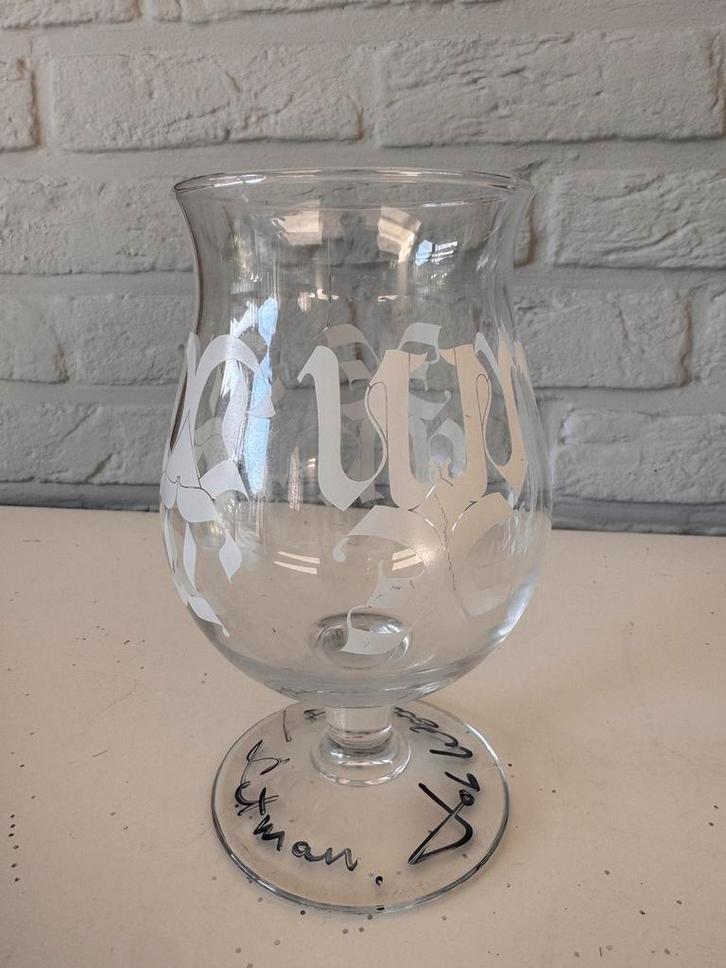 Uniek proefglas lettman te koop, Verzamelen, Biermerken, Zo goed als nieuw, Duvel, Ophalen
