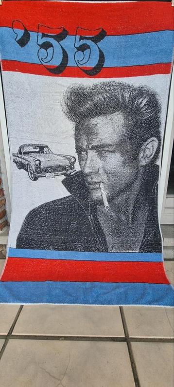 Essuie neuf James Dean vintage 150 cm x 90 cm. Utilisé co, Enlèvement