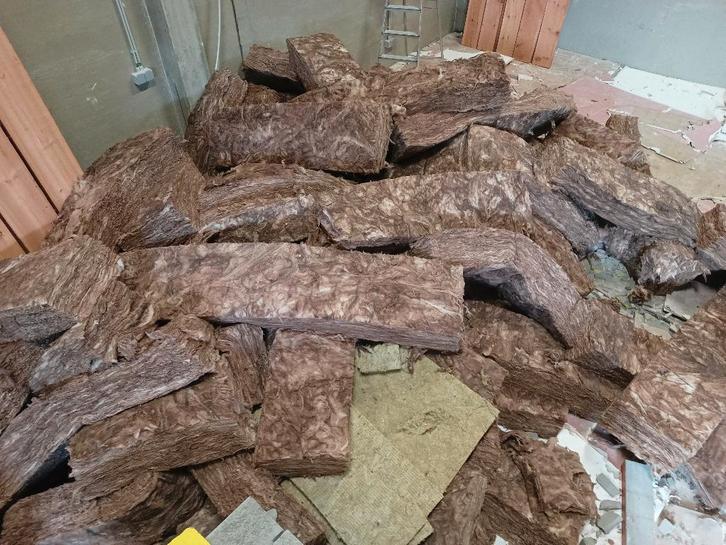 Isolant 36m² unifit 035 Knauf isolation laine de roche, Bricolage & Construction, Isolation & Étanchéité, Utilisé, Isolation de sol