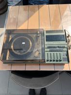 Vintage stereo installatie platenspeler cassette boxen, Audio, Tv en Foto, Stereoketens, Ophalen, Zo goed als nieuw, Cassettedeck