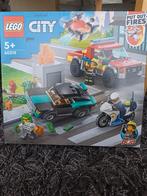 Lego City 60319 Brandweer en politieachtervolging, Nieuw, Complete set, Ophalen of Verzenden, Lego