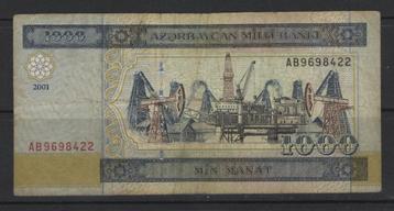 BANKBILJET AZERBEIDZJAN 1000 MANAT CIRCULATED