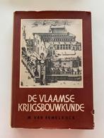 Vlaamse krijgsbouwkunde, M. Van Hemelrijck Linnen band met, Boeken, Gelezen, Architectuur algemeen, Ophalen of Verzenden