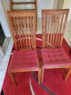 Tuinstoelen 4 stuks, Ophalen, Gebruikt, Hout