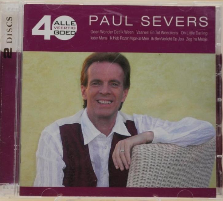 2094 - ALLE 40 GOED - PAUL SEVERS - 2CD - NIEUW, CD & DVD, CD | Néerlandophone, Neuf, dans son emballage, Pop, Envoi