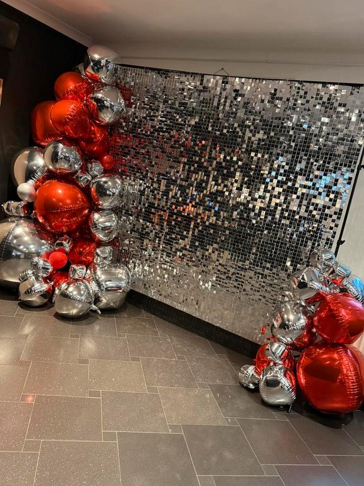 Shimmer wall zilver, Huis en Inrichting, Woonaccessoires | Wanddecoraties, Zo goed als nieuw, Ophalen