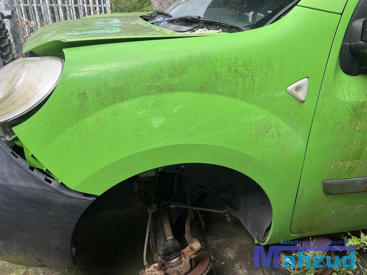 RENAULT KANGO Groen CM986 Links voorscherm 2008-2013, Auto-onderdelen, Carrosserie, Spatbord, Renault, Gebruikt, Ophalen of Verzenden