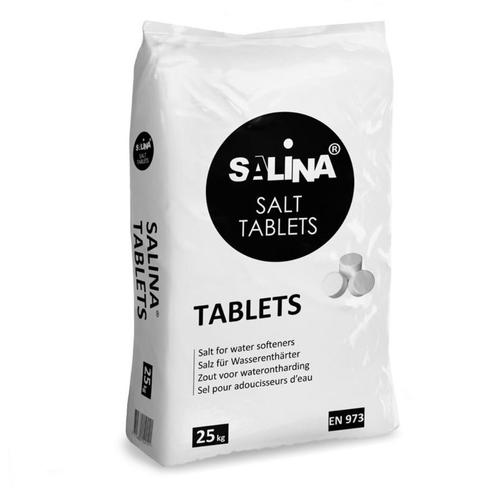 Salina zouttabletten - 25kg, Elektronische apparatuur, Waterontharders, Nieuw, Waterontharder met zout, Ophalen