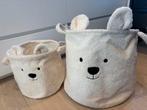 Lot 2 paniers de rangement enfant Childhome – ours bouclette, Enlèvement ou Envoi, Comme neuf