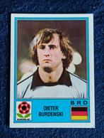 Panini sticker voetbal ' Euro 1980 - D. Burdenski '  #48, Enlèvement ou Envoi, Neuf, Affiche, Image ou Autocollant