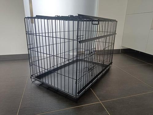 Vadigran Hondenbench Opvouwbaar Premium Zwart - 93x58x64cm, Animaux & Accessoires, Maisons pour chiens, Comme neuf, Enlèvement