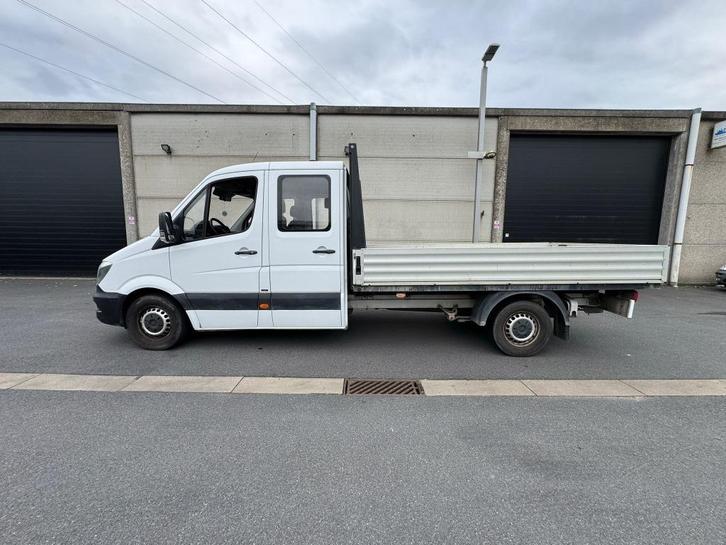Mercedes Sprinter 2.2 CDI - Dubel Cabine met Open Laadbak, Auto's, Mercedes-Benz, Bedrijf, Overige modellen, Airbags, Airconditioning