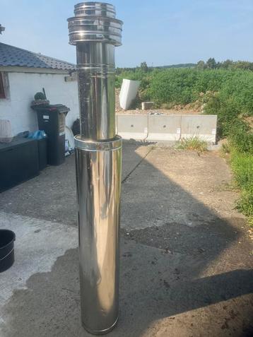 Tube en inox, Inox, Buse droite, Comme neuf, Enlèvement