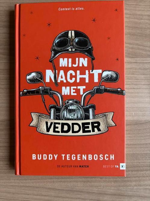 Buddy Tegenbosch - Mijn nacht met Vedder, Boeken, Kinderboeken | Jeugd | 13 jaar en ouder, Zo goed als nieuw, Ophalen of Verzenden