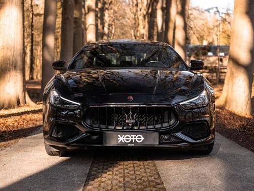 Maserati Ghibli 3.0 V6 S Q4 GRANSPORT *FULL BLACK / FULL HIS, Auto's, Maserati, Bedrijf, Te koop, Ghibli, ABS, Achteruitrijcamera