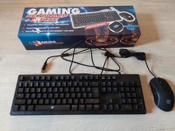 Mechanisch toetsenbord en muis voor gaming