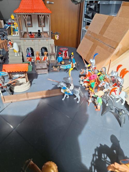 Playmobil  grote set middeleeuwen, Kinderen en Baby's, Speelgoed | Playmobil, Gebruikt, Ophalen