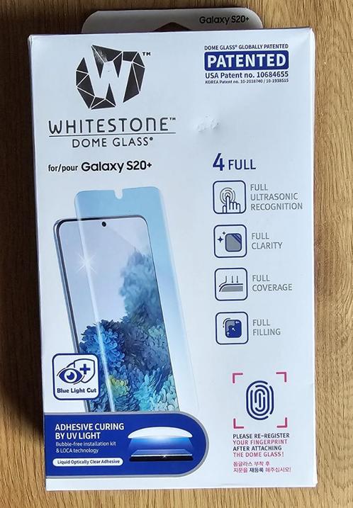 Whitestone Dome Glass Samsung Galaxy S20+ Screen Protector, Telecommunicatie, Mobiele telefoons | Hoesjes en Screenprotectors | Samsung