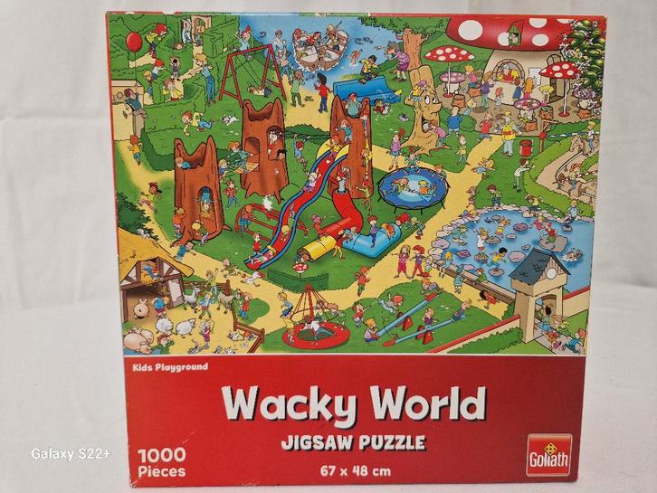 A vendre : Wacky world puzzle - Aire de jeux pour enfants, Hobby & Loisirs créatifs, Sport cérébral & Puzzles, Comme neuf, Puzzle