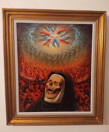 Lode Sebregts (1906-2002) - 'Ontgoocheling' *in mooie lijst* beschikbaar voor biedingen