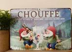 Metalen reclamabord La Chouffe, Verzamelen, Biermerken, Ophalen of Verzenden, Nieuw, Reclamebord, Plaat of Schild