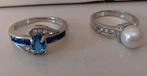 2 ringen uit erfdeel grote maat 20 / of 2cm doorsnee, Handtassen en Accessoires, Ringen, Overige materialen, 19 tot 20, Ophalen of Verzenden