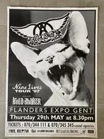 Poster Aerosmith in Flanders Expo Gent, Comme neuf, Enlèvement ou Envoi