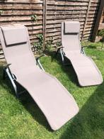 Ligzetels om te chillen, Tuin en Terras, Ophalen, Gebruikt, Kunststof, Inklapbaar