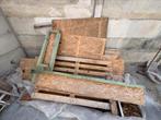 OSB platen en houten planken, Doe-het-zelf en Bouw, Hout en Planken, Ophalen, Gebruikt, Plank