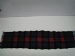 Sjaal, geruit rood en blauw, lengte 100cm x breedte 50cm., Vêtements | Hommes, Bonnets, Écharpes & Gants, Enlèvement ou Envoi