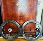 Zipp 808 Firecrest Clincher Carbon Wielen, Fietsen en Brommers, Fietsonderdelen, Wiel, Zipp, Gebruikt, Racefiets
