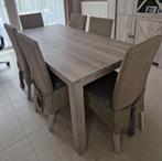 volledige eetkamer + tv-kast + salontafel, Huis en Inrichting, Complete eetkamers, Ophalen, Zo goed als nieuw, Modern/klassieke (zie foto"s)