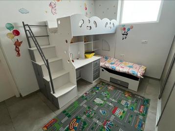 Stapelbed kinderkamer 90x200 beschikbaar voor biedingen