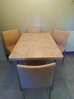 Table et chaises hautes de cuisine, Maison & Meubles, Tables | Tables à manger, 100 à 150 cm, Rectangulaire, 50 à 100 cm, Moderne