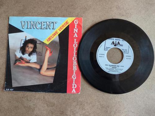 Vincent – Gina Lollobrigida, Cd's en Dvd's, Vinyl | Nederlandstalig, Zo goed als nieuw, Ophalen of Verzenden
