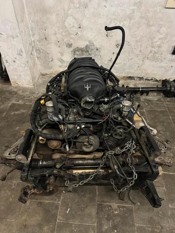 Maserati-motor en versnellingsbak beschikbaar voor biedingen
