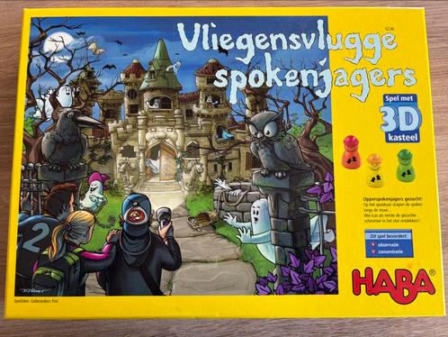 Spel van Haba: Vliegensvlugge spokenjagers, Hobby en Vrije tijd, Gezelschapsspellen | Overige, Zo goed als nieuw, Drie of vier spelers