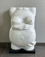 Marmer beeld - Wilfried Jacops 1987, Antiek en Kunst, Kunst | Beelden en Houtsnijwerken, Ophalen